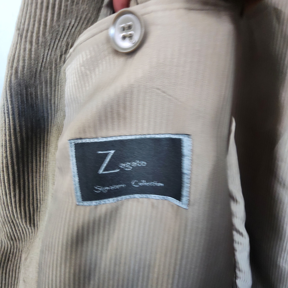 Tan Corduroy Blazer Size 48R - Picture 6 of 6